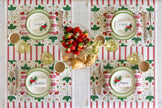 Hester & Cook Strawberry Fields Paper Placemat