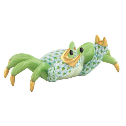 Herend Decorative Sand Crab - Key Lime