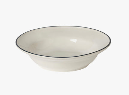 Costa Nova Beja Pasta Bowl - White/Blue
