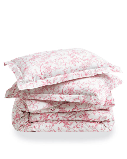 Petite Plume Luxe Premium Cotton Duvet - Pink Timeless Toile