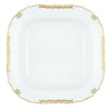 Herend Princess Victoria Square Fruit Dish - Green