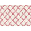 Hester & Cook Pink Lattice Paper Placemat