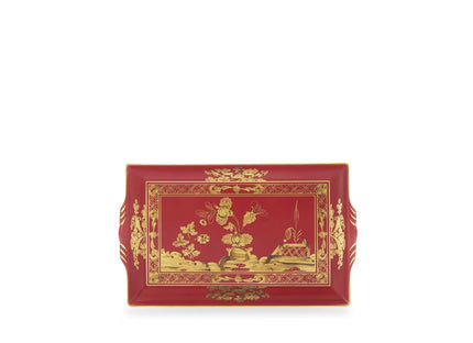 Ginori Oriente Italiano Rectangular Tray - Rubrum