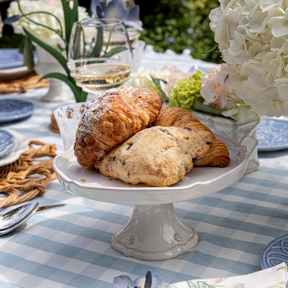 Juliska Berry & Thread Petite Cake Stand - Whitewash