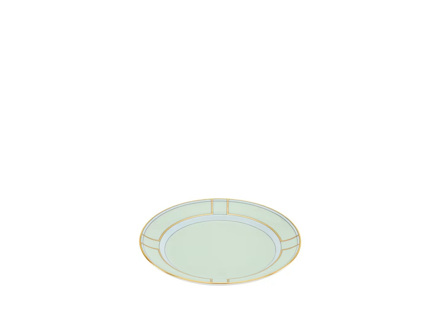 Ginori Diva Round Dessert Plate - Verde