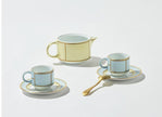 Ginori Diva Espresso Set for Two - Celeste