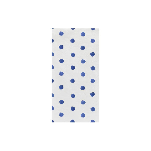 Vietri Blue Dot Paper Guest Towel