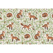 Hester & Cook Fanciful Foxes Paper Placemat