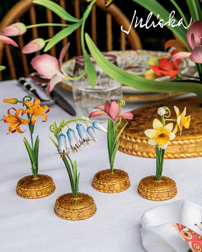 Juliska Meadow Walk Daffodil Place Card Holder