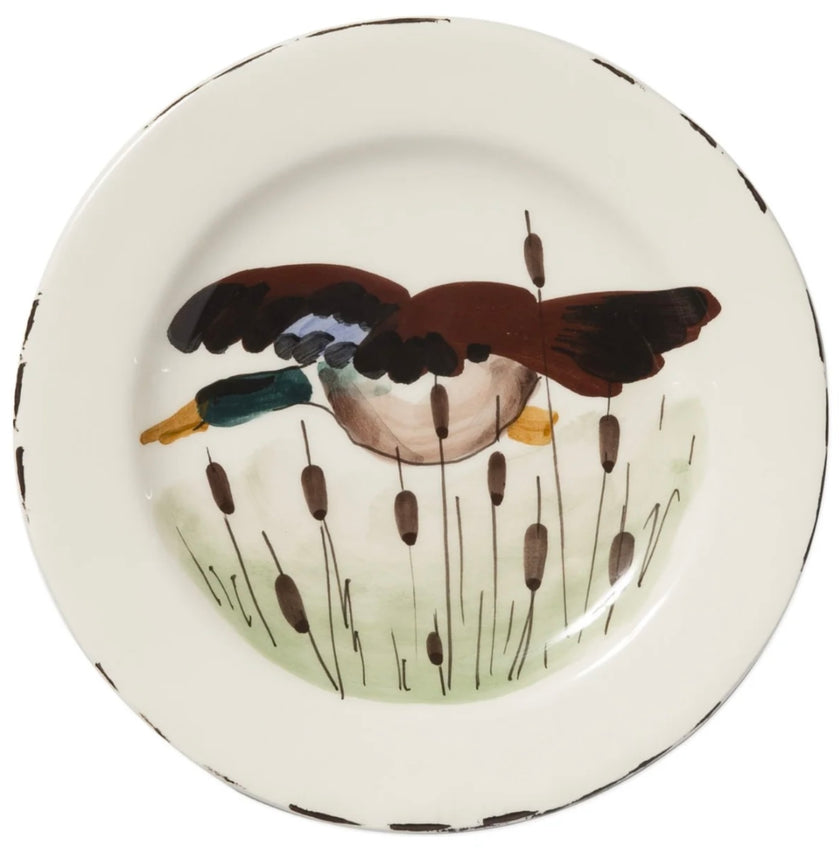Vietri Wildlife Salad Plates - Set of 8