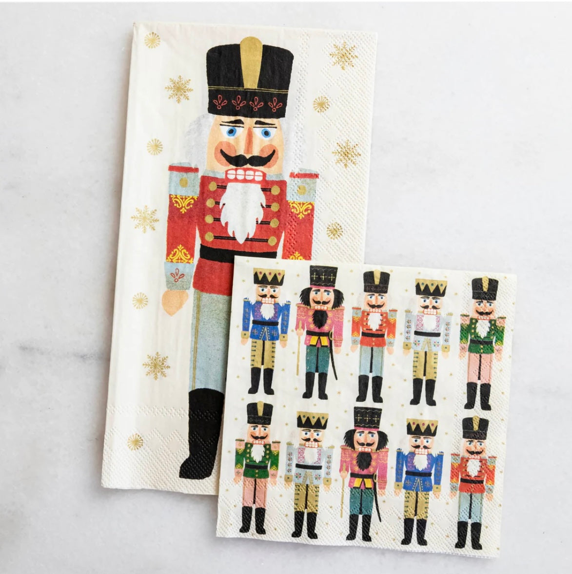 Hester & Cook Nutcracker Paper Cocktail Napkins