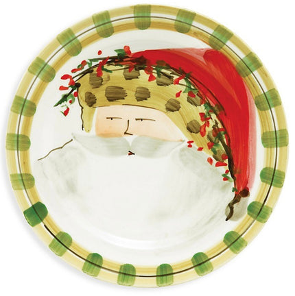 Vietri Old St. Nick Dinner Plates - Set of 4