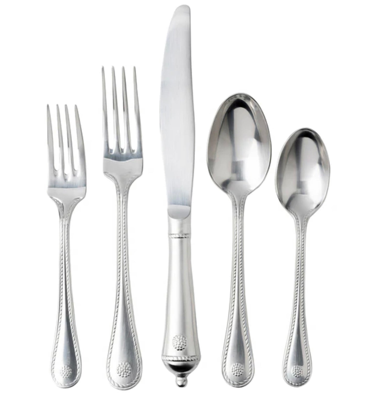 Juliska Berry & Thread Flatware Set - Bright Satin