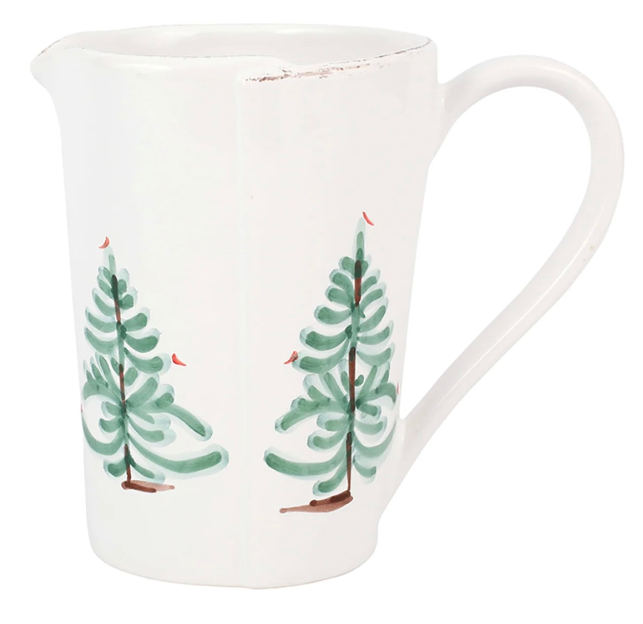 Vietri Lastra Holiday Pitcher