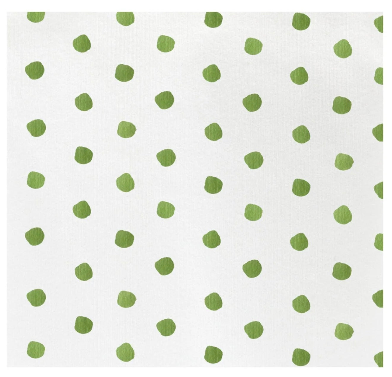 Vietri Green Dot Paper Cocktail Napkins