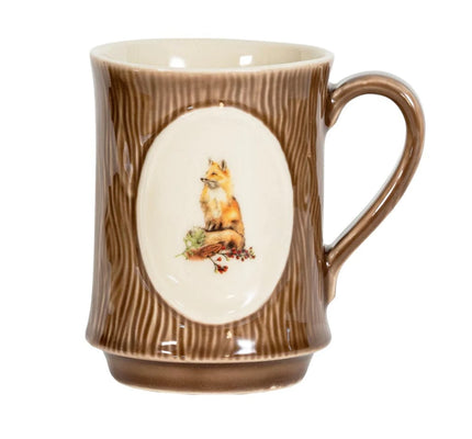 Juliska Forest Walk Animal Mug Assorted Set/4