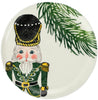 Vietri Nutcracker Salad Plates - Set of 4