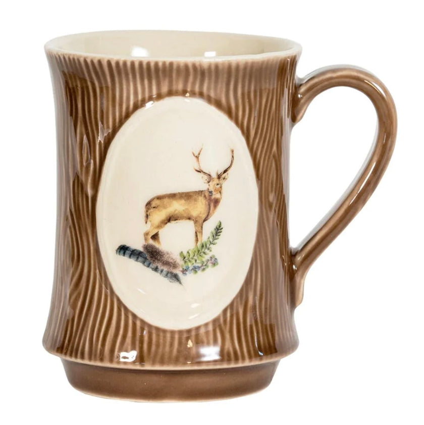 Juliska Forest Walk Animal Mug Assorted Set/4
