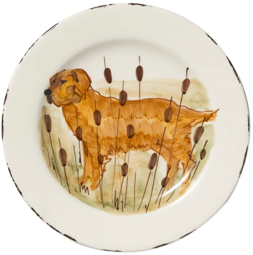 Vietri Wildlife Salad Plates - Set of 8