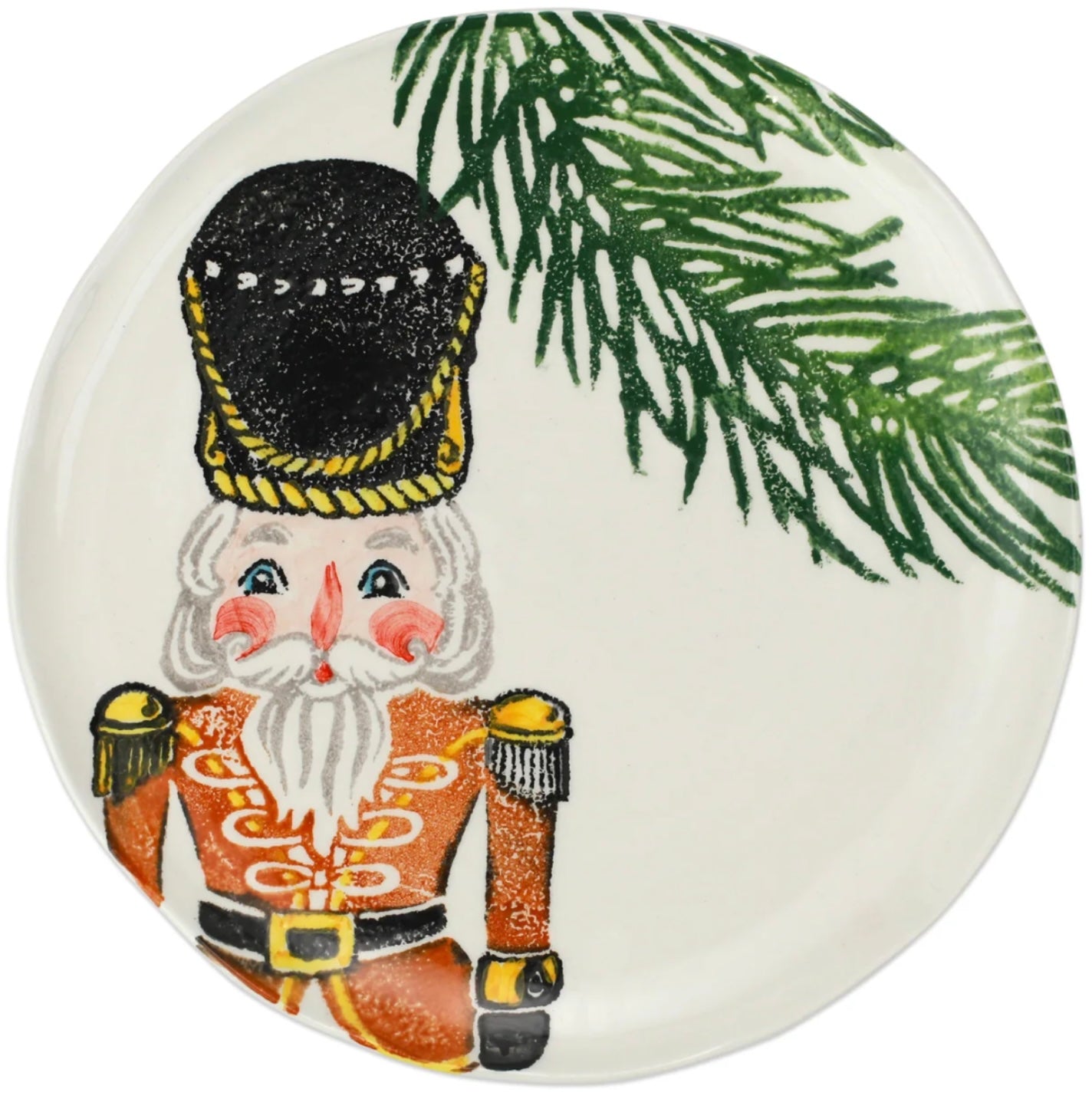 Vietri Nutcracker Salad Plates - Set of 4