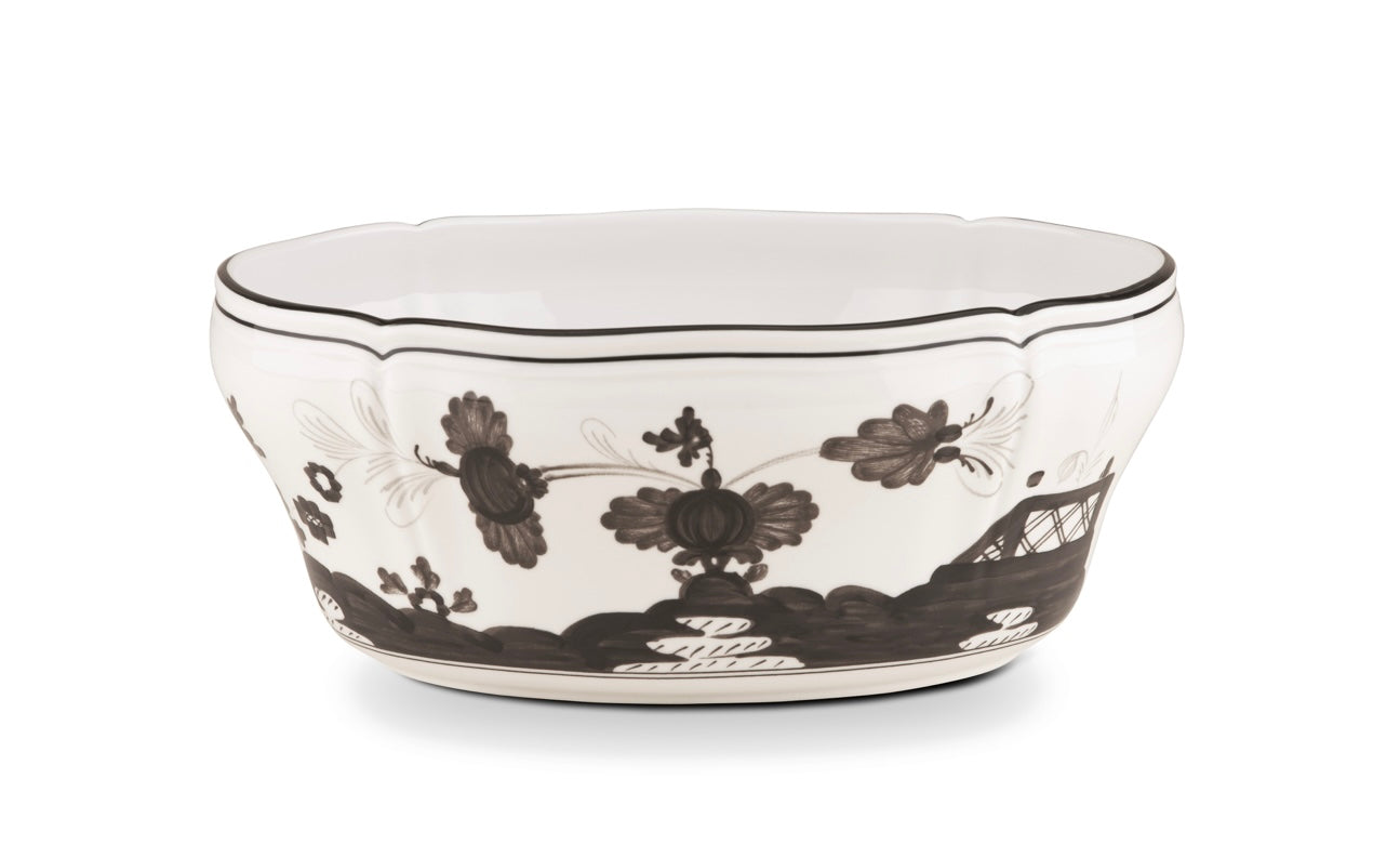 Ginori Oriente Italiano Oval Salad Bowl - Albus