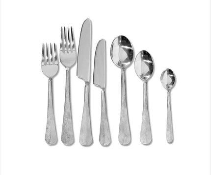 Montes Doggett - Classic Slate Stainless Flatware - Set of 7