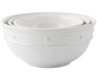 Berry & Thread Nesting Serving Bowl Set/3 Pieces- Whitewash