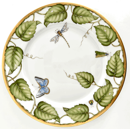 Foliage Dinner Plate by Anna Weatherley