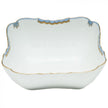 Herend Princess Victoria Square Salad Bowl - Light Blue