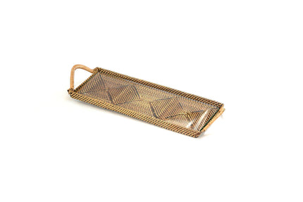 Calaisio Slim Rectangular Tray with Glass