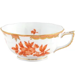 Herend Fortuna Tea Cup- Rust