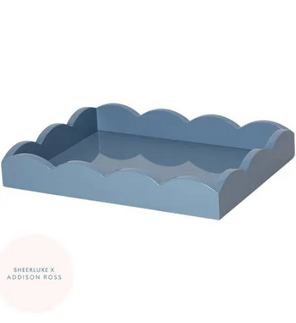 Addison Ross 17x13 Scalloped Tray