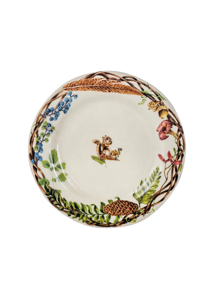 Juliska Forest Walk Dessert/Salad Plate Assorted Set/4