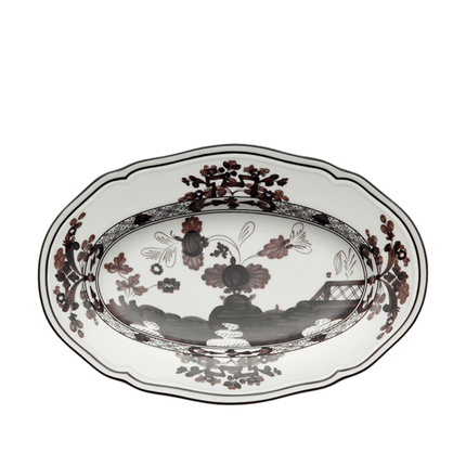 Ginori Oriente Italiano Oval Pickle Dish - Albus