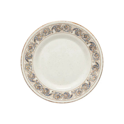 Casafina Sardegna Dinner Plate - White/Blue