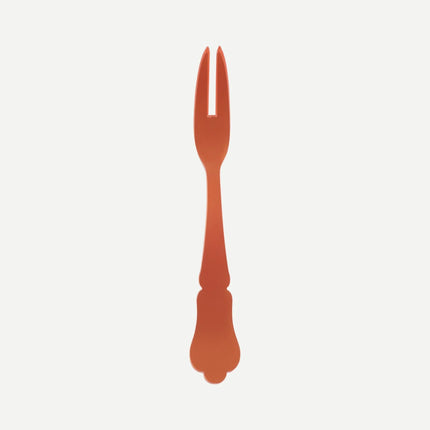 Sabre Honorine Cocktail Fork - Orange