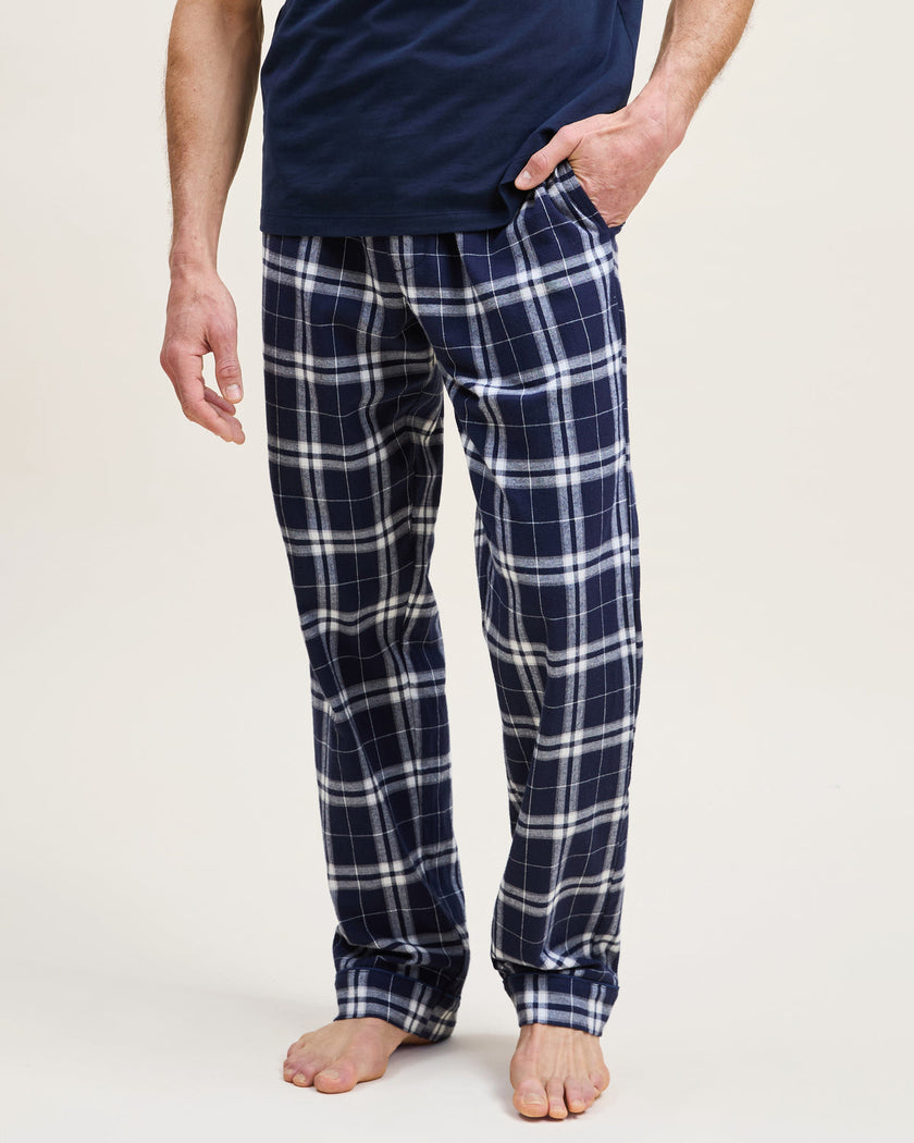 Petite Plume Men's Twill Pants - Oxford Tartan