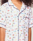Petite Plume Toddler Short Set Pajamas - Literary Lessons