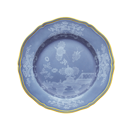 Ginori Oriente Italiano Flat Dinner Plate - Pervinca