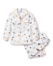 Petite Plume Toddler and Kids Long Set Pajamas - Trick or Treat (brand new pattern)