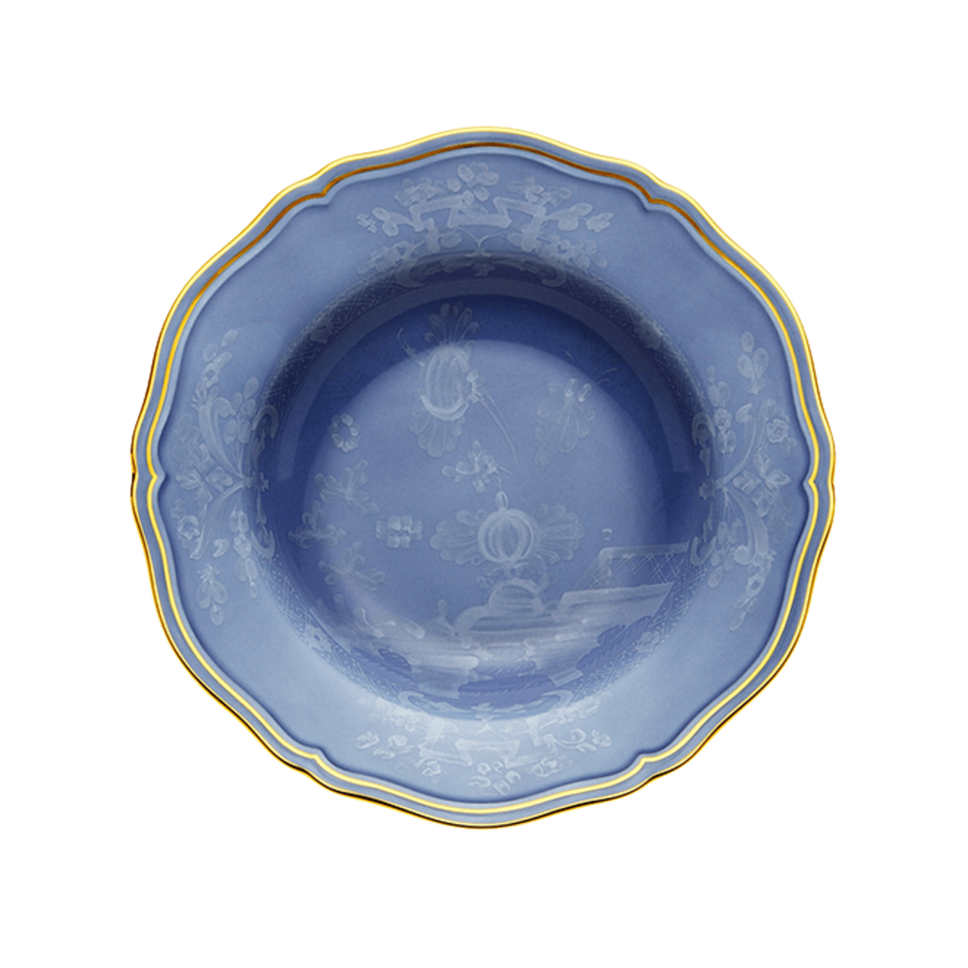 Ginori Oriente Italiano Soup Plate - Pervinca