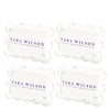 Tara Designs Acrylic Scalloped Place Card Holders (Set of 4)