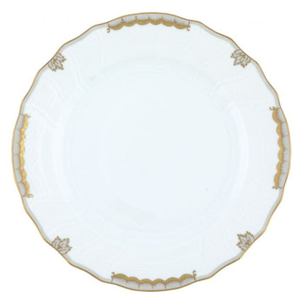 Herend Princess Victoria Dinner Plate - Gray