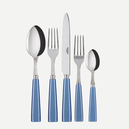 Sabre Icone 5 piece flatware set - Light Blue