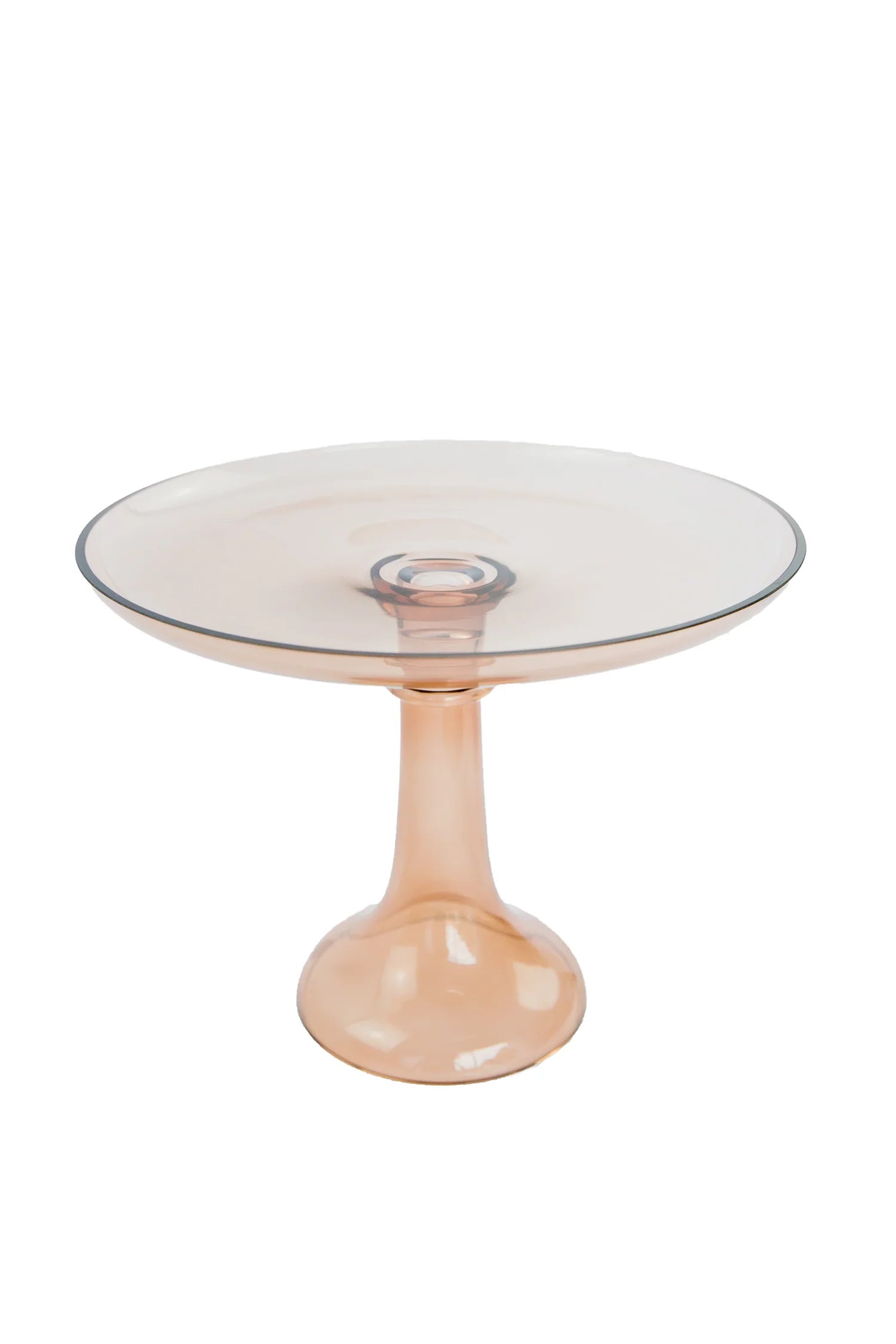 Estelle Cake Stand- Amber Smoke