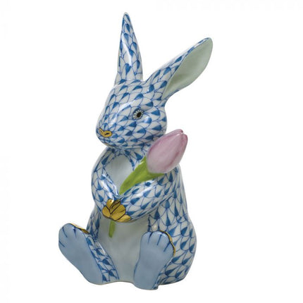 Herend Decorative Blossom Bunny