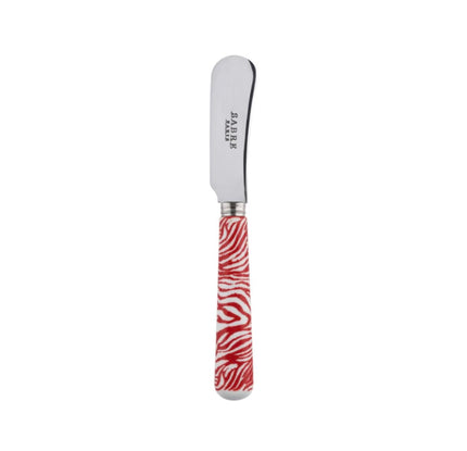 Sabre Duo Spreader - Red Zebra Print