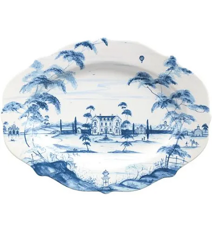 Juliska Country Estate 18.5” Platter - Delft Blue