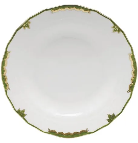 Herend Princess Victoria Dessert Plate - Dark Green