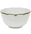 Herend Princess Victoria Round Bowl - Dark Green